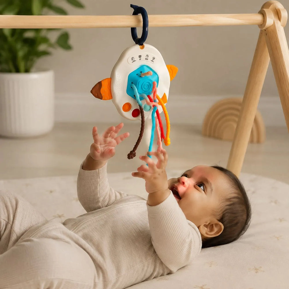 Buy Pull String Teether - Large - Honeybee Online - Lillbud