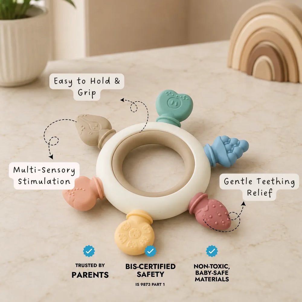 Sensory Teether - Fruits Shapes