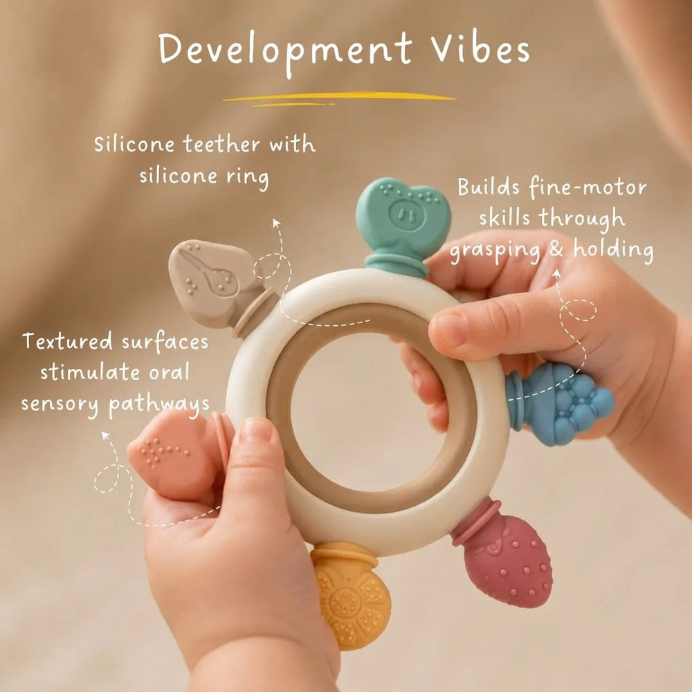 Sensory Teether - Fruits Shapes