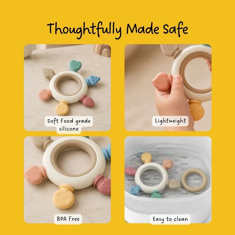 Sensory Teether - Fruits Shapes