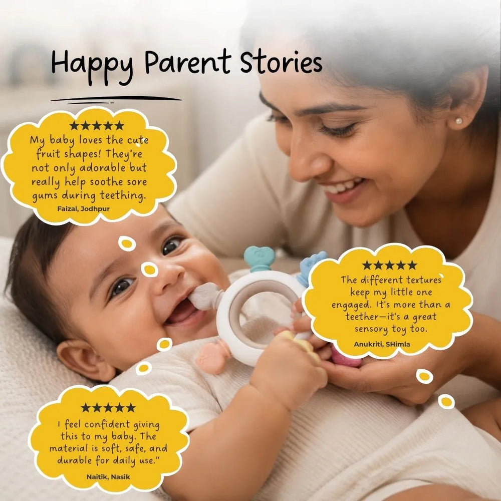 Sensory Teether - Fruits Shapes