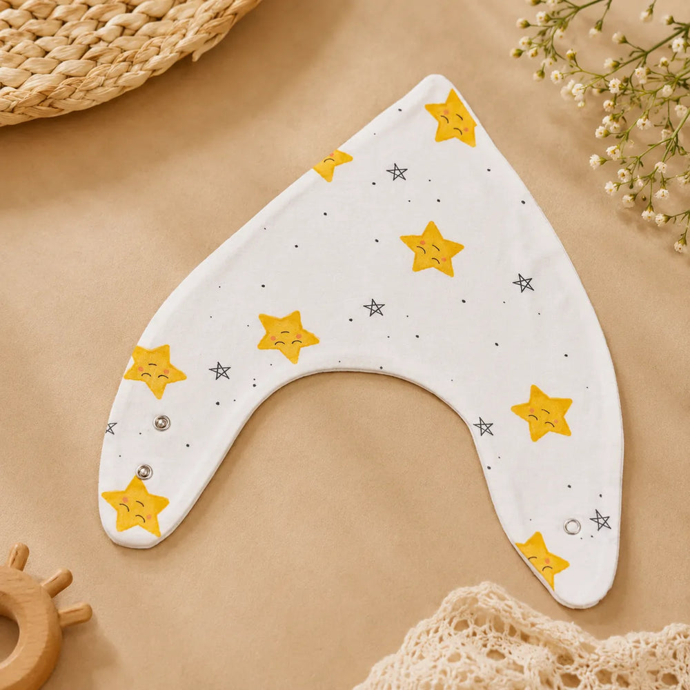 Buy Muslin Bib - Star Online - Lillbud 